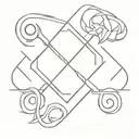 hustler anagram using ram tattoo design idea