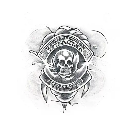Spaghetti tattoo design idea
