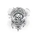 Spaghetti tattoo design idea