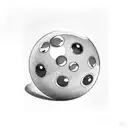 8 Ball tattoo design idea