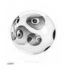 8 Ball tattoo design idea