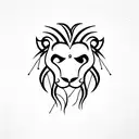 zodiac, Leo lion, caprocorn,  Scorpio  tattoo design idea