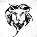 zodiac, Leo lion, caprocorn,  Scorpio  tattoo design idea
