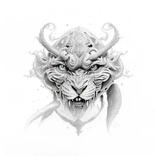 Double R tattoo design idea