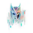 nyx tattoo design idea