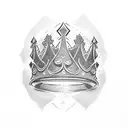 King's Crown tattoo design idea