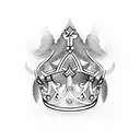 King's Crown tattoo design idea