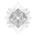 lines tattoo design idea