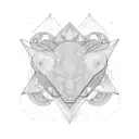 lines tattoo design idea