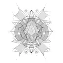 lines tattoo design idea