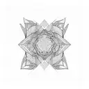 fine line tattoo design idea