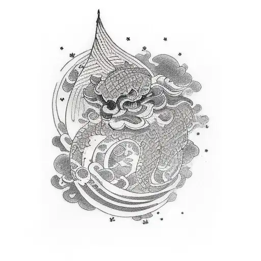 Do not go gentle into that good night tattoo design idea