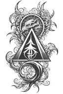 Kali Linux logo tattoo design idea