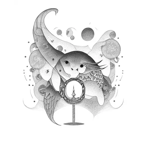 cookie tattoo design idea