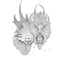 cookie tattoo design idea