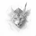 written fearless in a straight line tattoo design idea