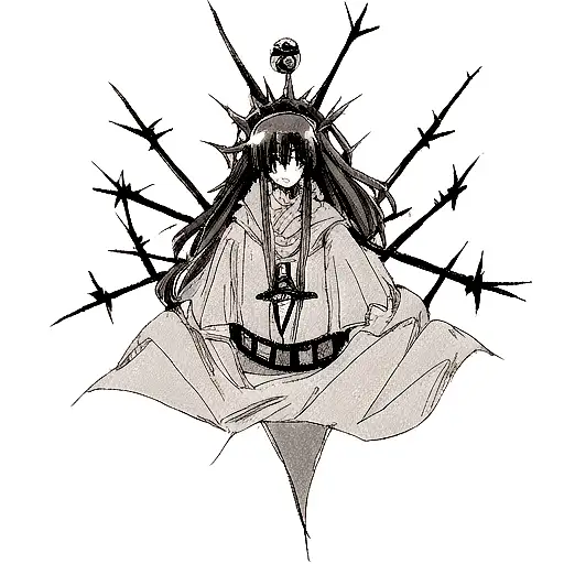 crown of thorns tattoo design idea