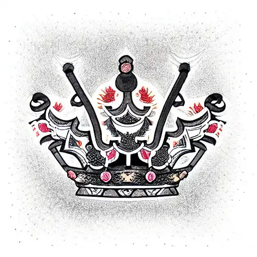 King's Crown tattoo design idea