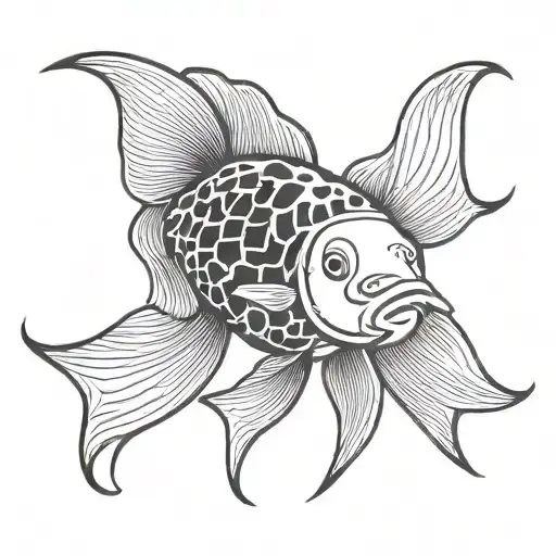 the goldfish by henri matisse tattoo design idea