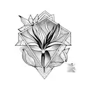 Bird of Paradise in hell tattoo design idea