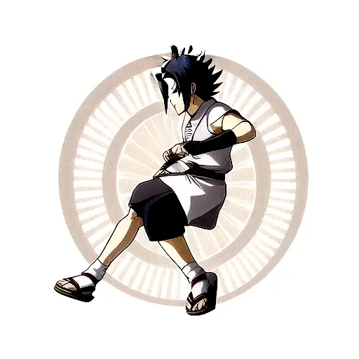 sasuke tattoo design idea