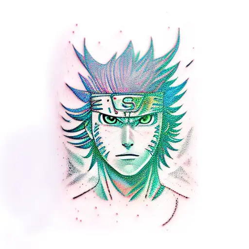 sasuke tattoo design idea