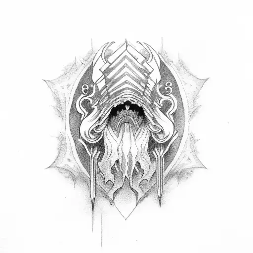 The Argonath tattoo design idea