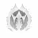 The Argonath tattoo design idea