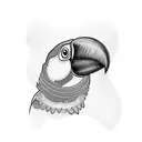 toucan tattoo design idea