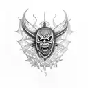 Beelzebub tattoo design idea