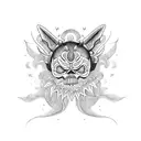 Beelzebub tattoo design idea