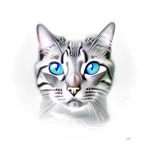 schrodinger's cat tattoo design idea