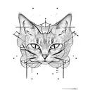 schrodinger's cat tattoo design idea