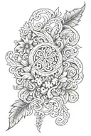 Slavic tattoo design combining elements tattoo design idea