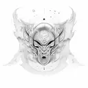 Aphantasia tattoo design idea