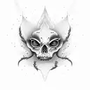 Aphantasia tattoo design idea