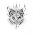 Aphantasia tattoo design idea