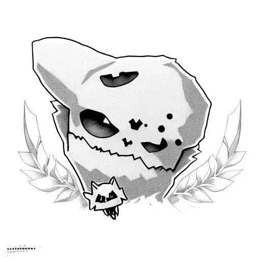 Mimikyu tattoo design idea