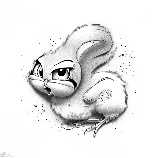 family, Sylvester, Tweety  tattoo design idea