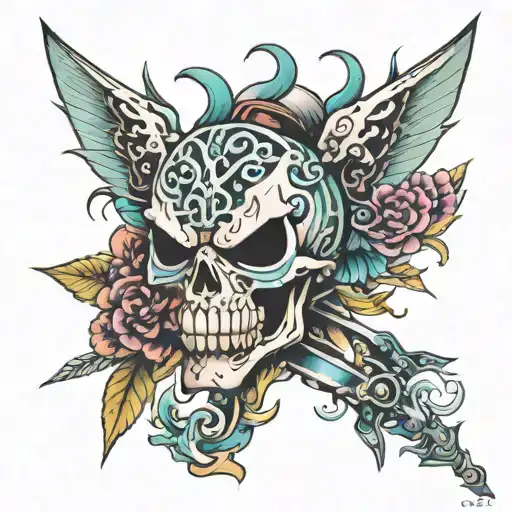 dr hiluluk one piece tattoo design idea