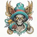 dr hiluluk one piece tattoo design idea