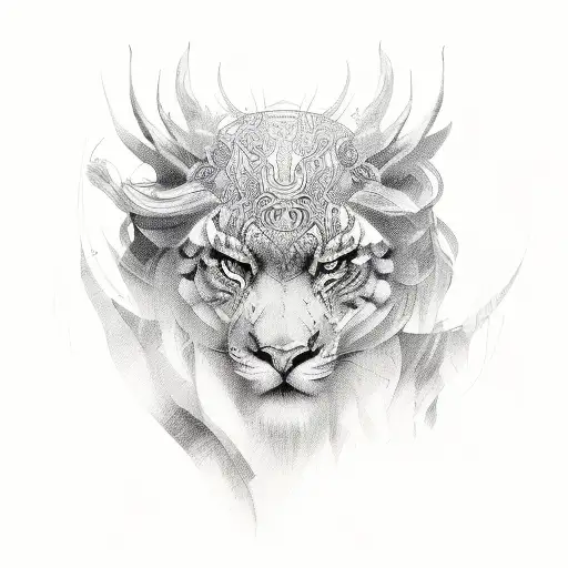 free spirit weighted tattoo design idea