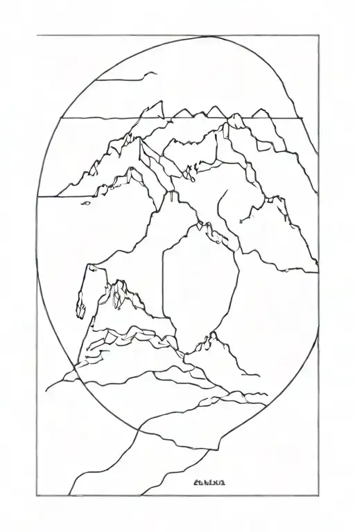 alaska tattoo design idea