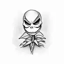 jack skellington  tattoo design idea