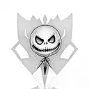 jack skellington  tattoo design idea