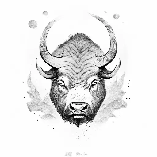 lao tzu on a buffalo tattoo design idea