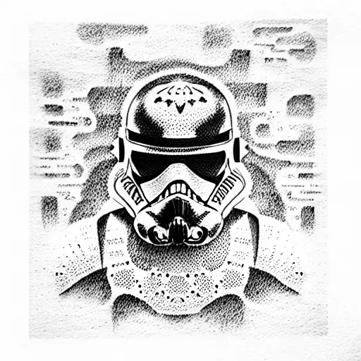 star wars tattoo design idea