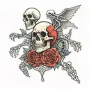 You're a ghost driving; meat-coated skeleton made from stardust, iding a rock, hurtling through space. Fear Nothing. tattoo design idea