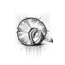 coconut tree tattoo design idea