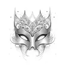 Masquerade  tattoo design idea